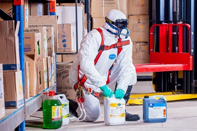 bio hazard protective equipment in Missoula home
